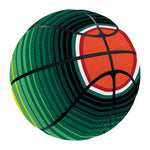 Colorful Serape Blanket Pattern Print Basketball