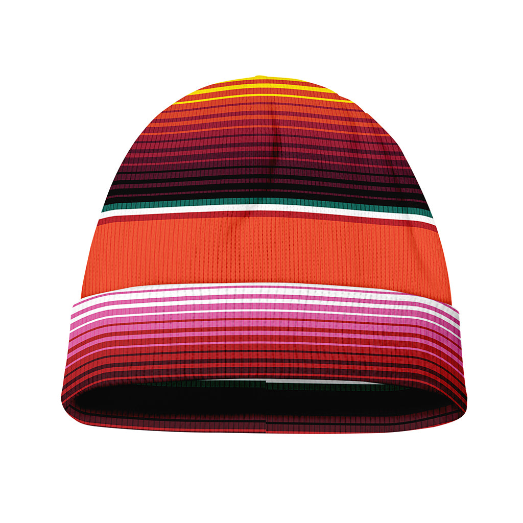Colorful Serape Blanket Pattern Print Beanie