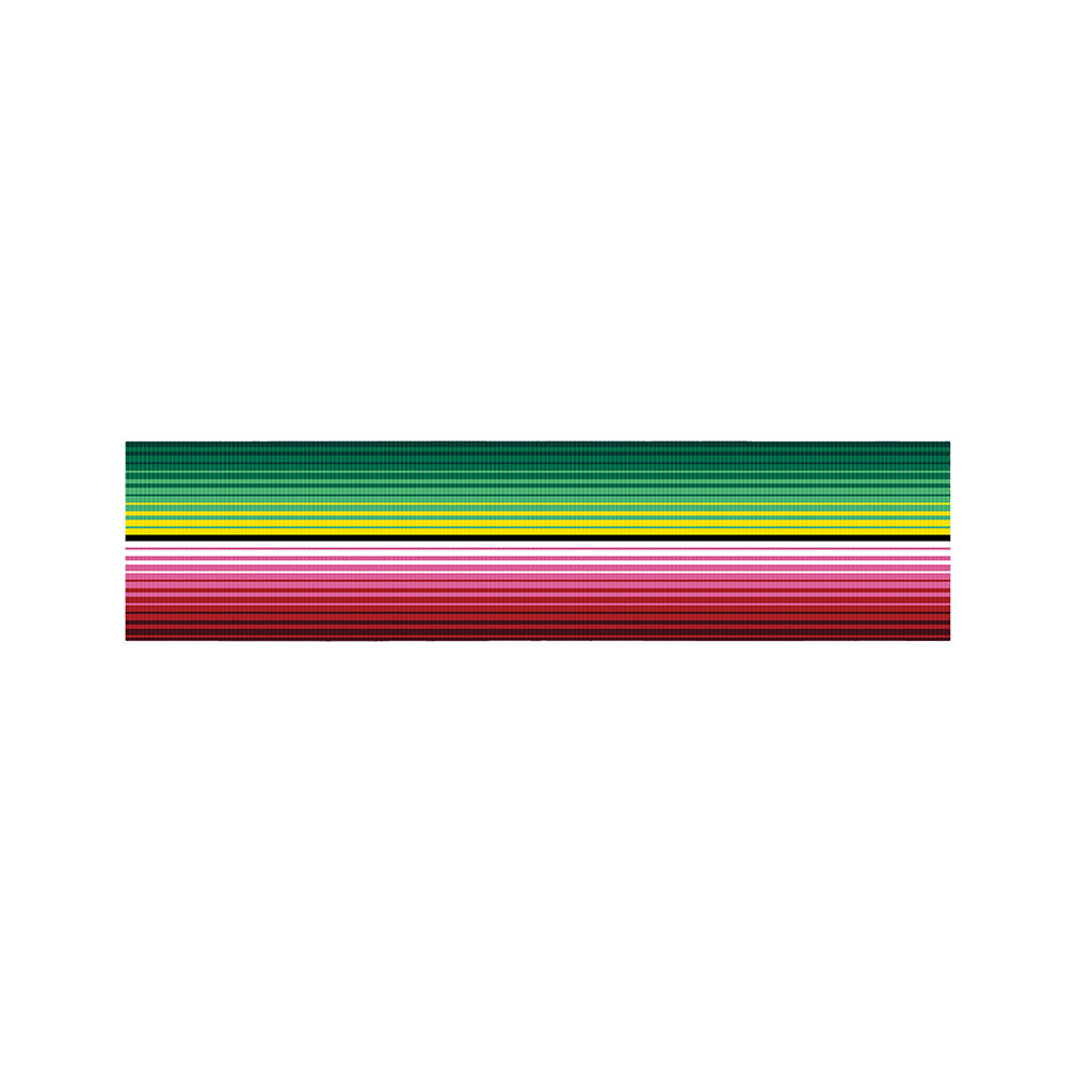 Colorful Serape Blanket Pattern Print Bed Runner