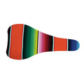 Colorful Serape Blanket Pattern Print Bicycle Seat Cover