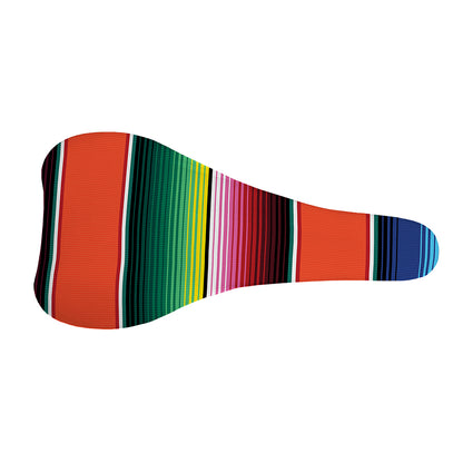 Colorful Serape Blanket Pattern Print Bicycle Seat Cover