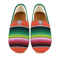 Colorful Serape Blanket Pattern Print Casual Shoes