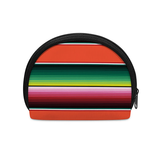 Colorful Serape Blanket Pattern Print Coin Purse