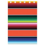 Colorful Serape Blanket Pattern Print Curtain