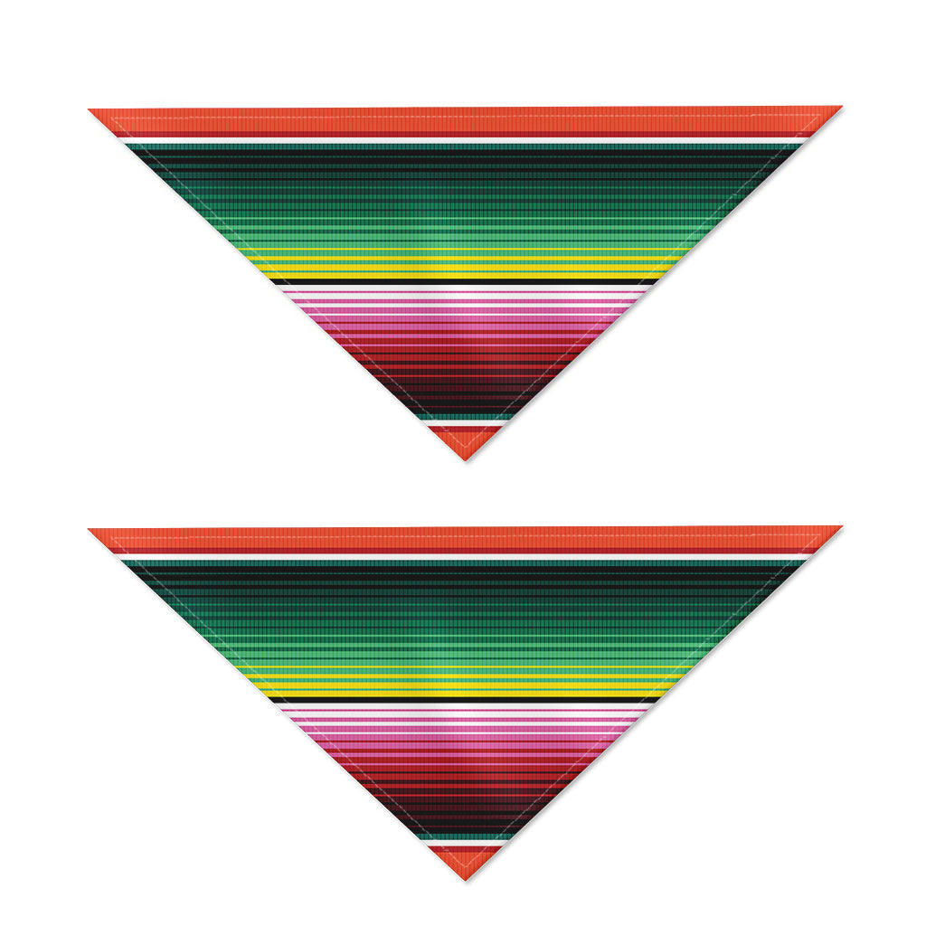 Colorful Serape Blanket Pattern Print Dog Bandana
