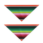 Colorful Serape Blanket Pattern Print Dog Bandana