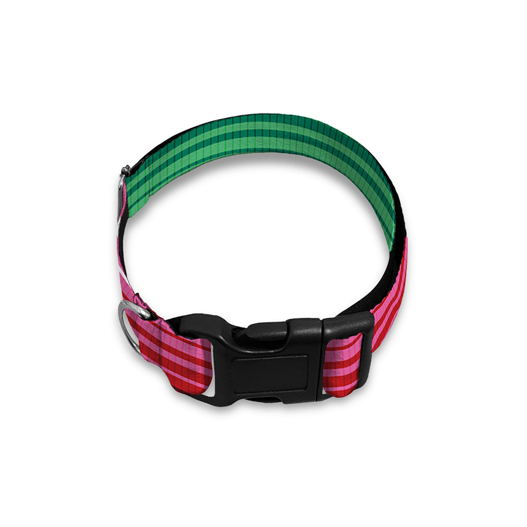 Colorful Serape Blanket Pattern Print Dog Collar