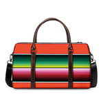 Colorful Serape Blanket Pattern Print Duffle Bag