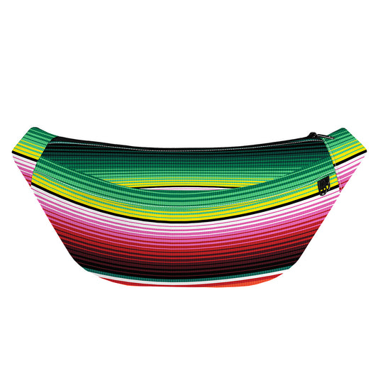 Colorful Serape Blanket Pattern Print Fanny Pack