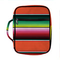 Colorful Serape Blanket Pattern Print Front Pocket Bible Bag