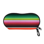 Colorful Serape Blanket Pattern Print Glasses Case