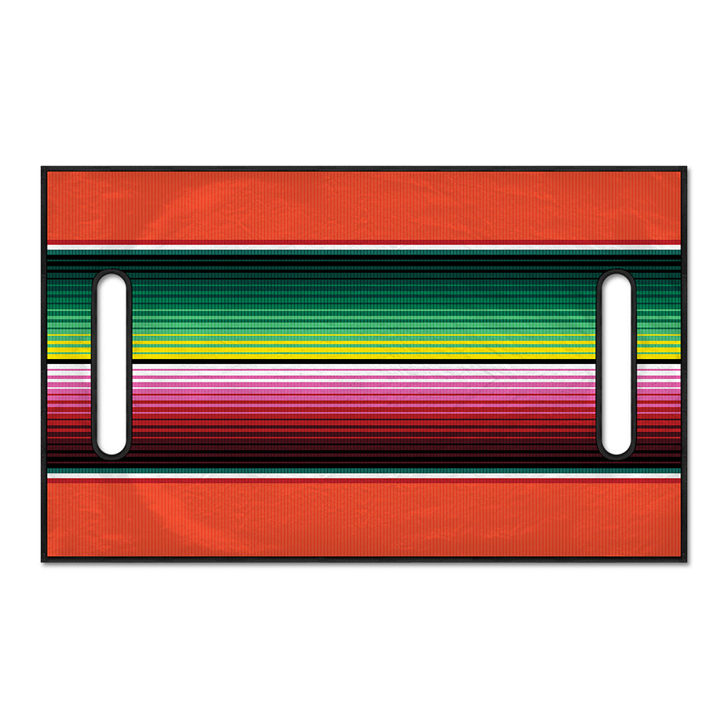 Colorful Serape Blanket Pattern Print Golf Cart Seat Cover