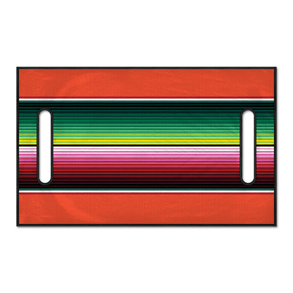 Colorful Serape Blanket Pattern Print Golf Cart Seat Cover