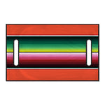 Colorful Serape Blanket Pattern Print Golf Cart Seat Cover
