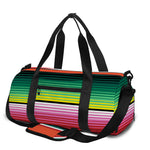 Colorful Serape Blanket Pattern Print Gym Bag
