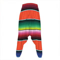 Colorful Serape Blanket Pattern Print Hammer Pants
