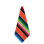 Colorful Serape Blanket Pattern Print Hand Towel