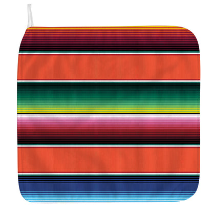 Colorful Serape Blanket Pattern Print Hand Towel