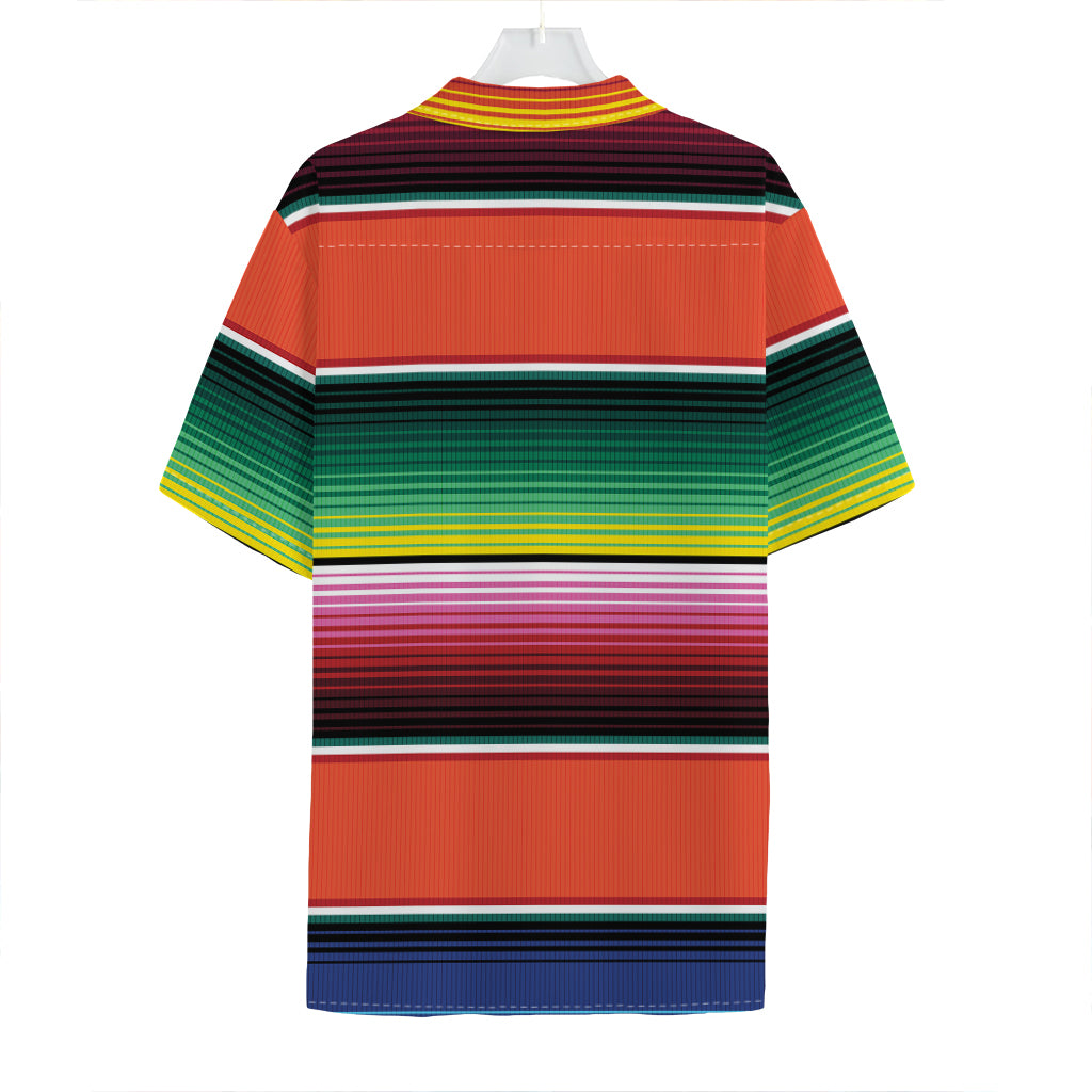 Colorful Serape Blanket Pattern Print Hawaiian Shirt