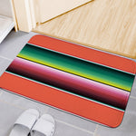 Colorful Serape Blanket Pattern Print Indoor Door Mat