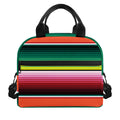 Colorful Serape Blanket Pattern Print Insulated Lunch Bag
