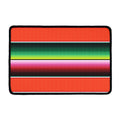 Colorful Serape Blanket Pattern Print Kitchen Mat