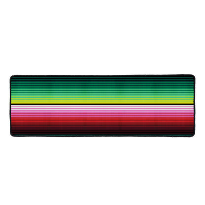 Colorful Serape Blanket Pattern Print Long Kitchen Mat