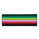 Colorful Serape Blanket Pattern Print Long Kitchen Mat