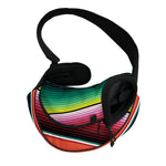 Colorful Serape Blanket Pattern Print Pet Sling Carrier