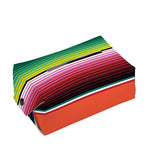 Colorful Serape Blanket Pattern Print Rectangle Tissue Box Cover