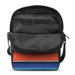 Colorful Serape Blanket Pattern Print Rectangular Crossbody Bag