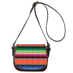 Colorful Serape Blanket Pattern Print Saddle Bag