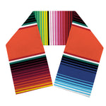 Colorful Serape Blanket Pattern Print Scarf