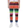 Colorful Serape Blanket Pattern Print Joggers