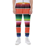 Colorful Serape Blanket Pattern Print Scuba Joggers