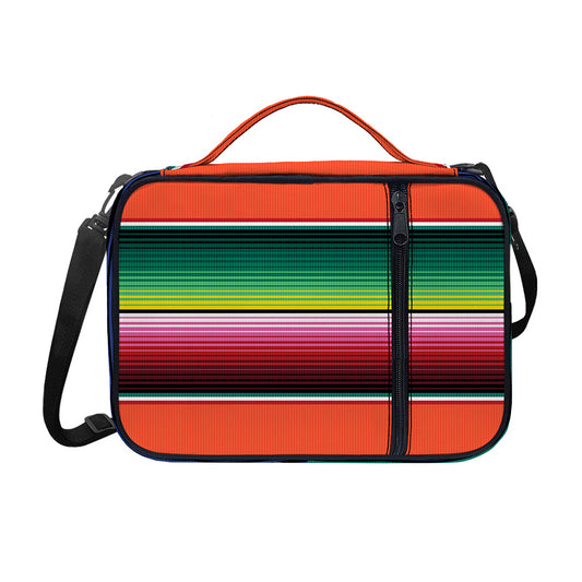 Colorful Serape Blanket Pattern Print Shoulder Strap Bible Bag