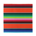 Colorful Serape Blanket Pattern Print Silk Bandana