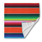 Colorful Serape Blanket Pattern Print Silk Bandana
