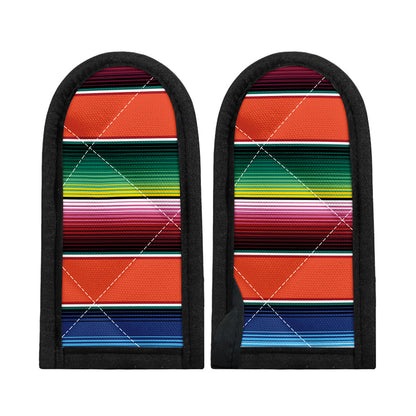 Colorful Serape Blanket Pattern Print Skillet Handle Cover