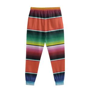 Colorful Serape Blanket Pattern Print Sweatpants