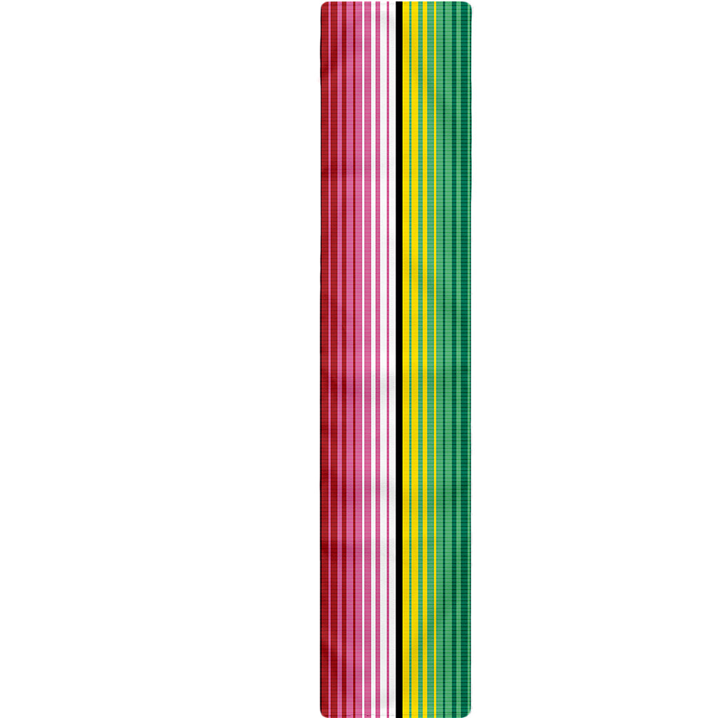 Colorful Serape Blanket Pattern Print Table Runner