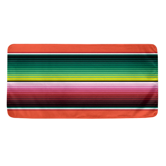 Colorful Serape Blanket Pattern Print Towel