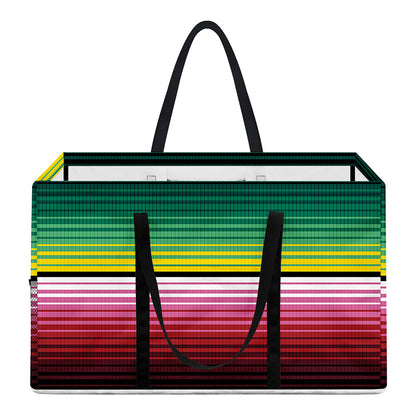 Colorful Serape Blanket Pattern Print Utility Tote Bag