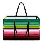Colorful Serape Blanket Pattern Print Utility Tote Bag