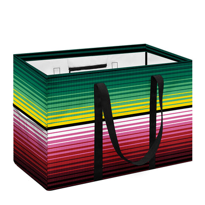 Colorful Serape Blanket Pattern Print Utility Tote Bag