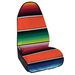 Colorful Serape Blanket Pattern Print Waterproof Car Seat Cover