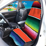 Colorful Serape Blanket Pattern Print Waterproof Car Seat Cover