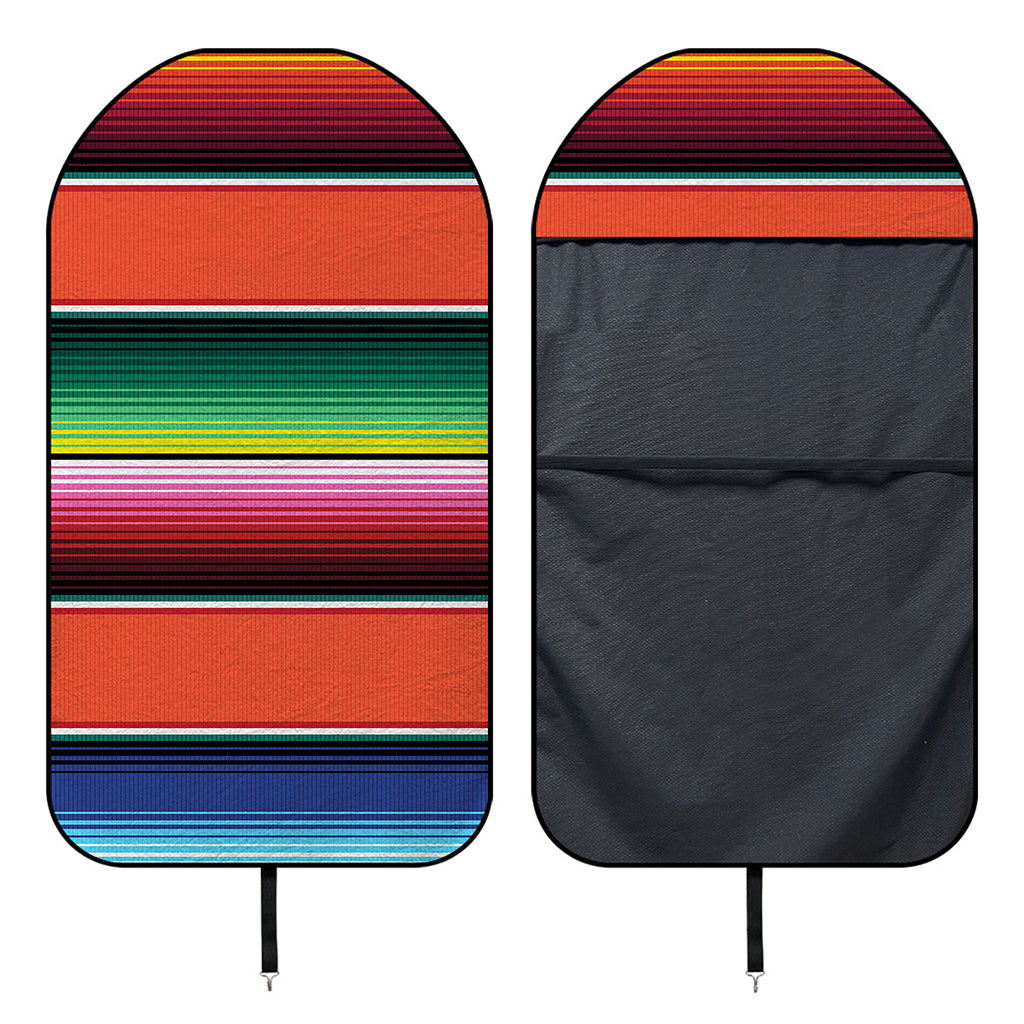 Colorful Serape Blanket Pattern Print Waterproof Car Seat Cover