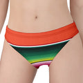 Colorful Serape Blanket Pattern Print Women's Panties