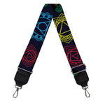 Colorful Seven Chakras Pattern Print Bag Strap